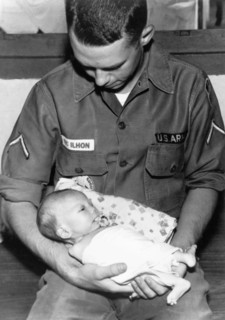 Soldier At Orphanage