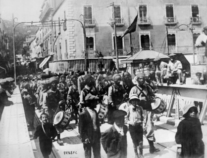 Moroccan Troops To The Front