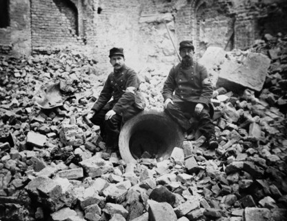 Church Hit By Shells