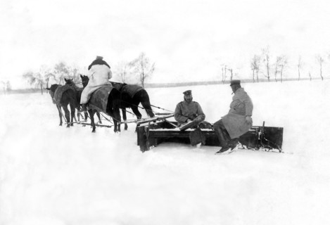 Horse Drawn Snow Plow