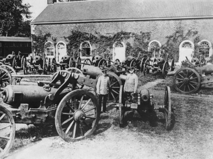 Captured Belgian Artillery
