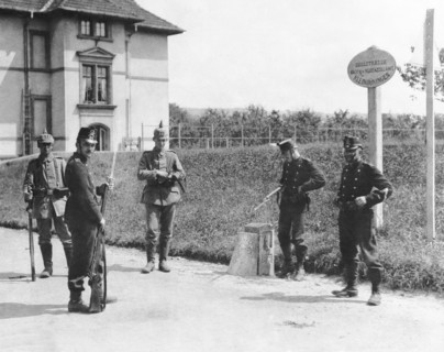 Swiss and German Border Guards