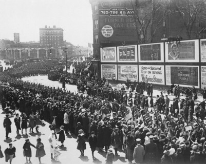 Soldiers Welcome Home Parade