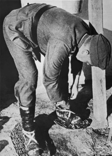German Soldier In Russia