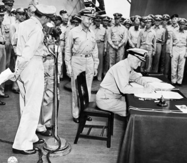 Japanese Surrender Ceremony
