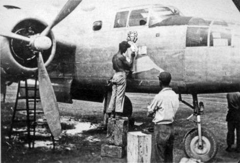 B-25 Pinup Nose Art