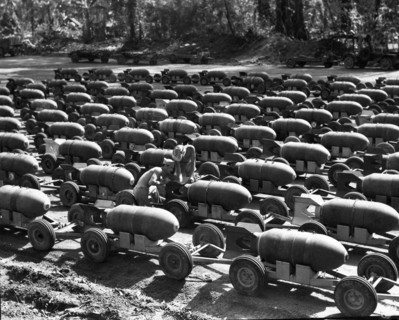Bombs At Bougainville Island