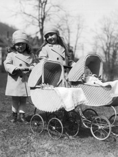 Girls With baby Carriages