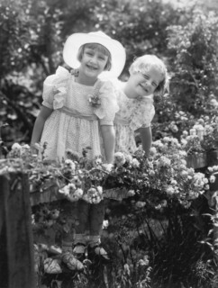 Girlfriends With Flowers