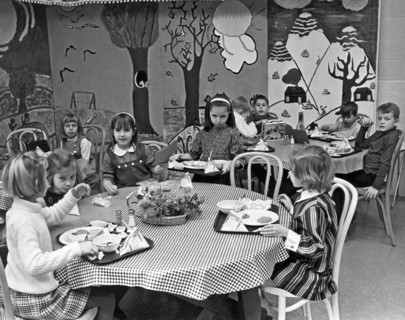 School Children Build Cafe