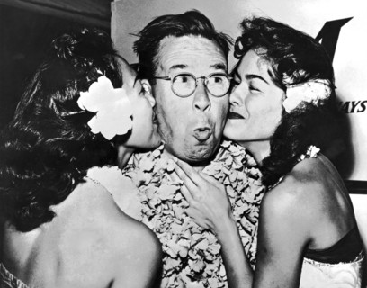 Greeted With A Kiss And A Lei