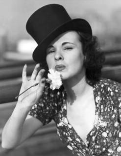 Woman With Carnation Kiss