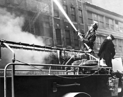 Wintertime Fire Fighting