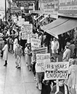 Chessman Execution Protesters