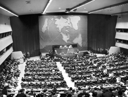 President Truman Addresses UN