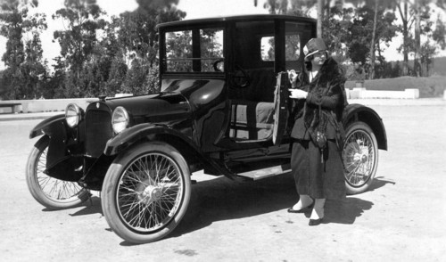 A Woman And Her Car