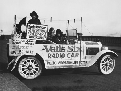 Velie Six Radio Car