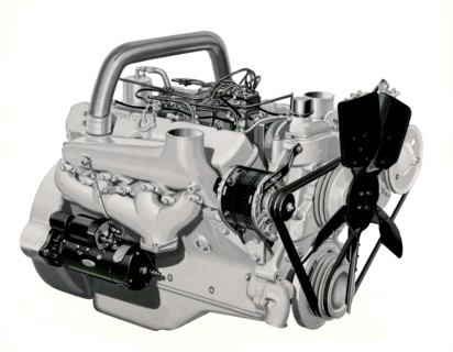 V-8 GMC Diesel Engine