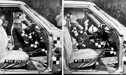 Dummy With Air Bag Malfunction