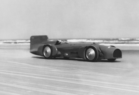 Campbell's Bluebird At Daytona