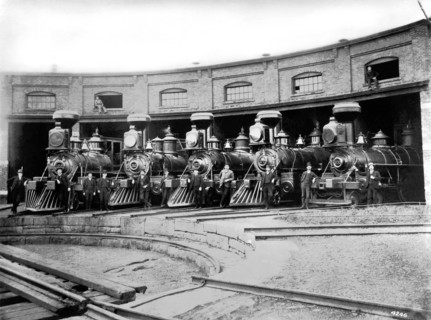 Steam Locomotive Engine House