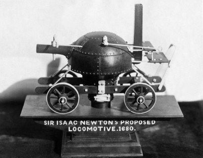 Newton's Teakettle Locomotive