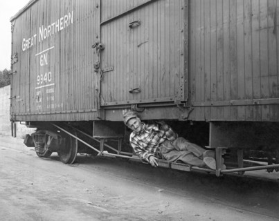 Riding The Rails On A Train