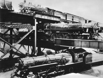 A Triple Railroad Crossing