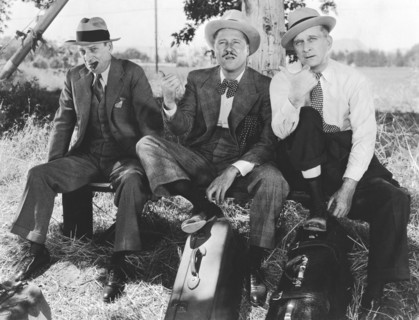 Three Men Hitchhiking