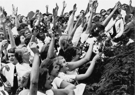 Germans Cheering Hitler