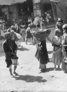Selling Bread In Baghdad