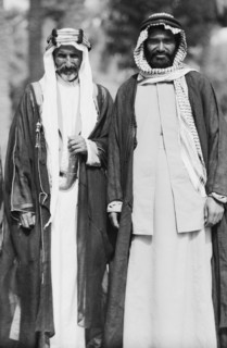 Arab Sheiks At Baghdad Palace
