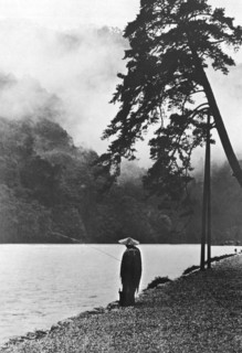 A Lone Japanese Fisherman