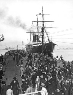Steamship In Japan