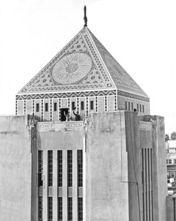 LA Public Library Tower Mosaic