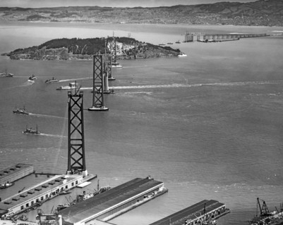 Bay Bridge Under Construction