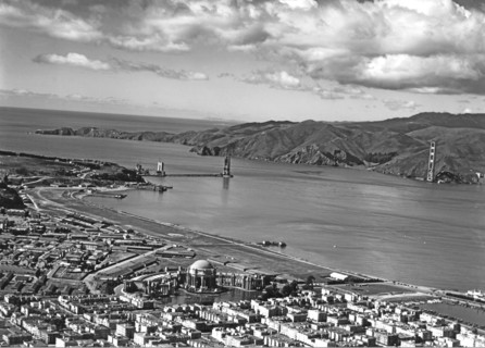 GG Bridge Under Construction