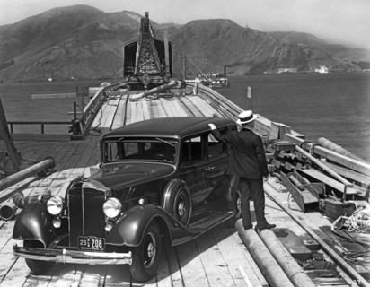 GG Bridge Under Construction