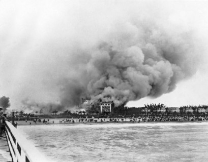 Burning Of The Breakers Hotel