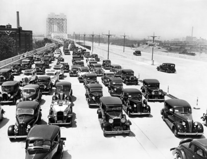Opening Day On Triboro Bridge