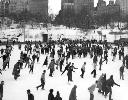 Ice Skating In Central Park