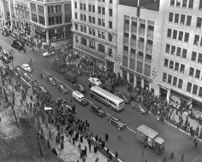 Crowds In New York