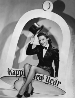 Happy New Year Woman