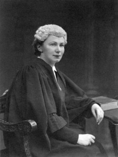 Young British Woman Judge