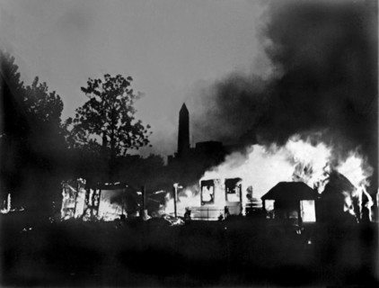 Bonus Army Camp Fires