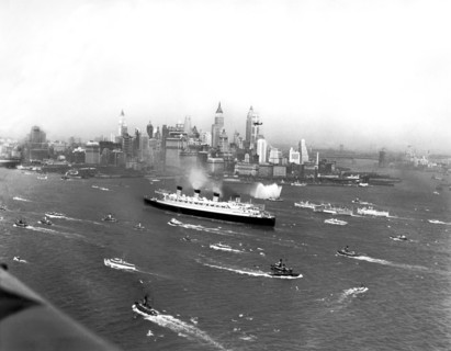 Queen Mary Maiden Voyage
