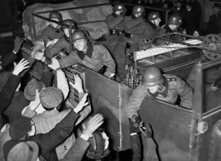 German Troops Entering Vienna