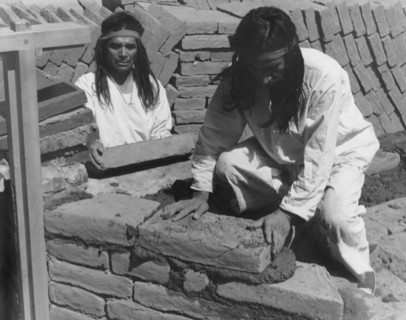 Indians Building Missions