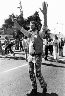 Man At Vietnam War Protest