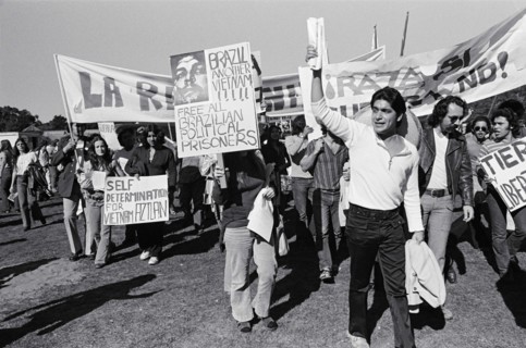 Latinos Protest Brazil